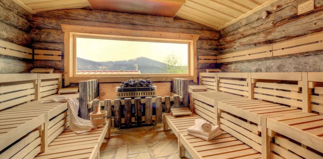 Kelo Sauna des Hotel Hofbräuhaus